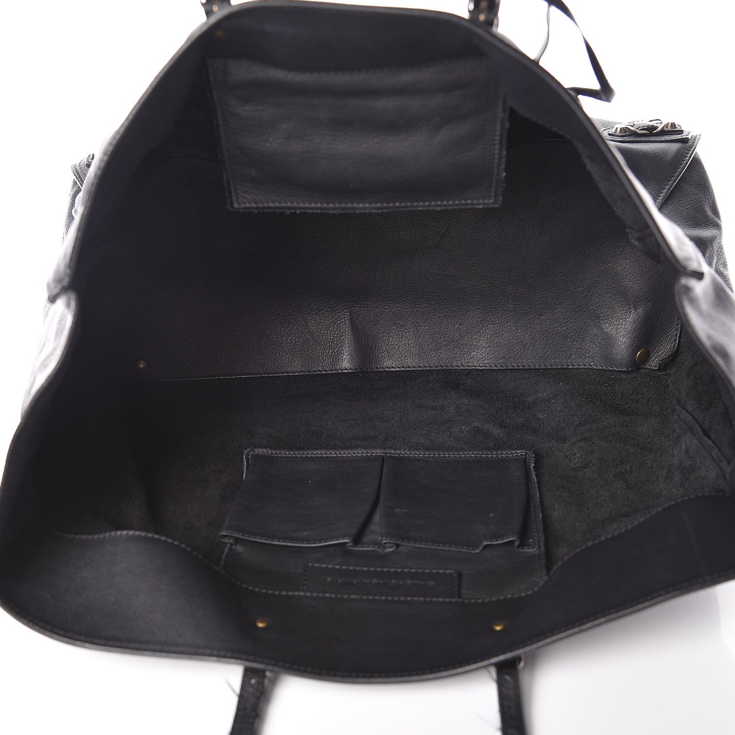 Balenciaga Supple Calfskin Papier A4 Tote Black 5 of 11
