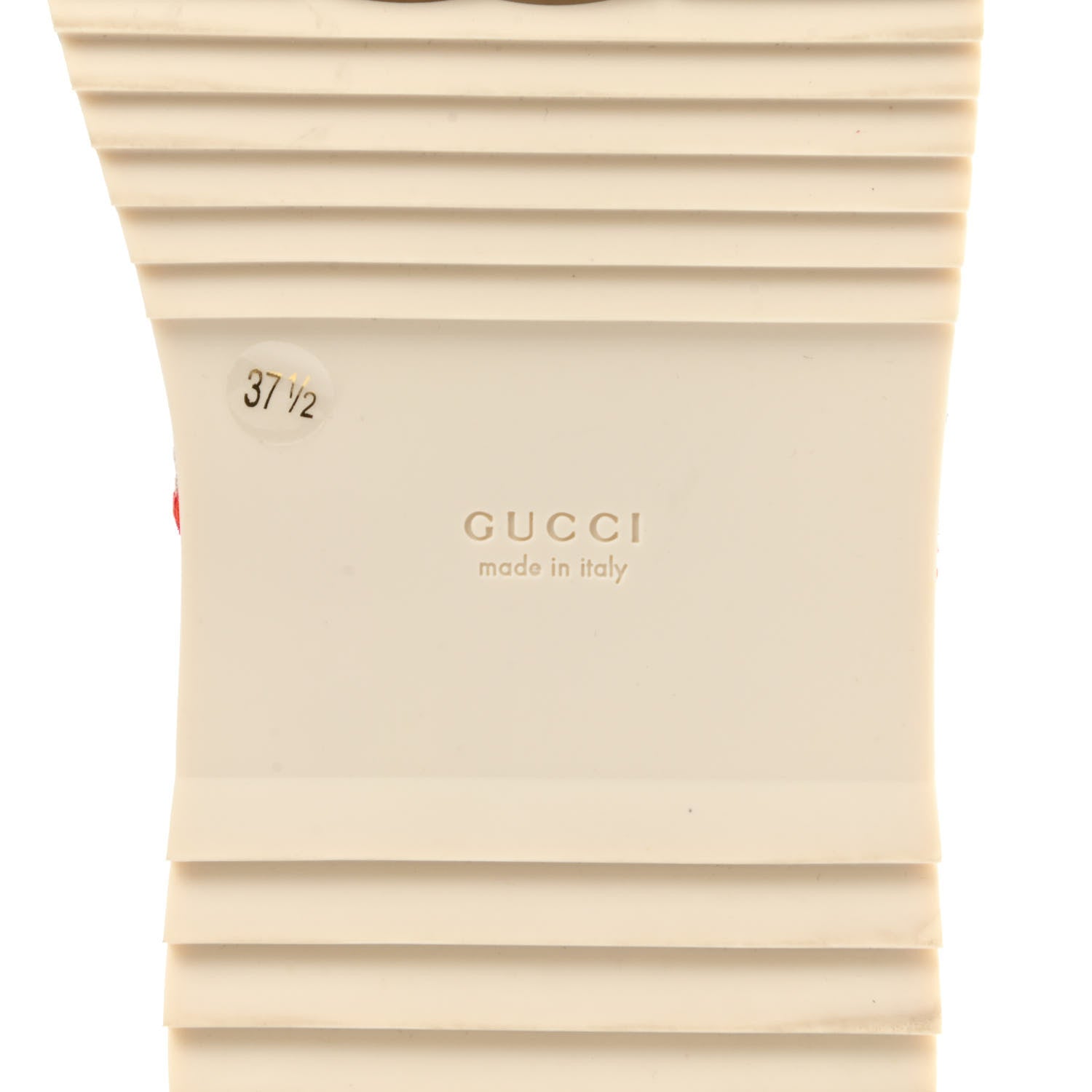 Gucci Linen Psychedelic Mini GG Monogram Angelina Platform 55mm Slide Sandals 37.5 Multicolor 7 of 9