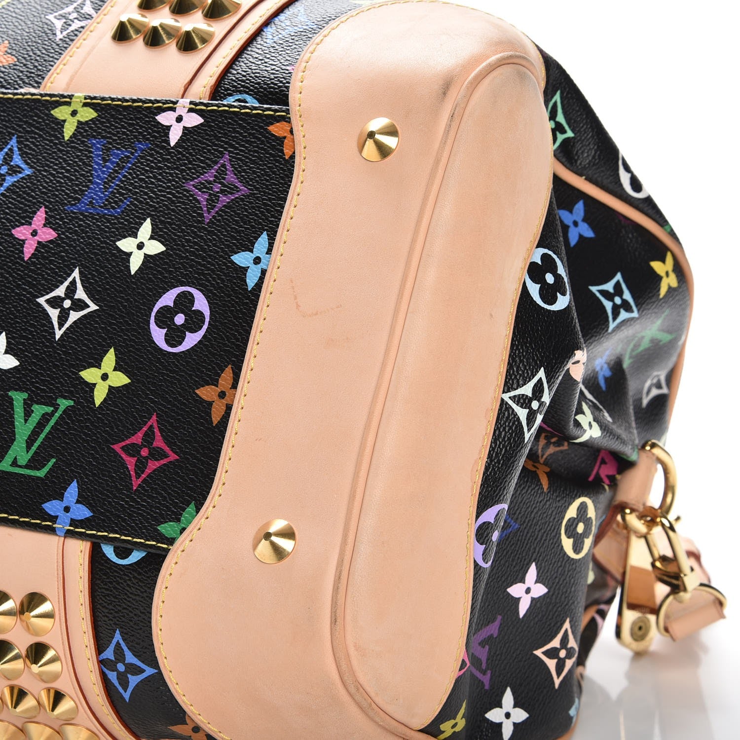 Louis Vuitton Monogram Multicolor Courtney GM Black 216908