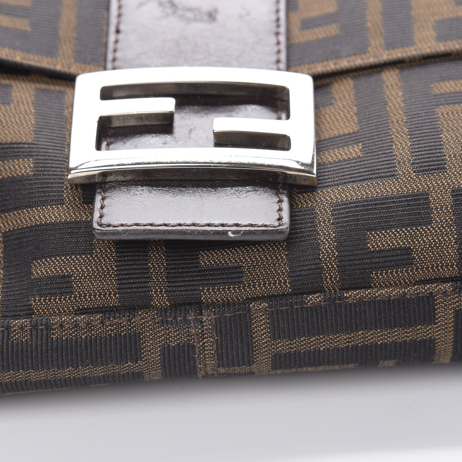 Fendi Zucca Baguette Tobacco 11 of 13