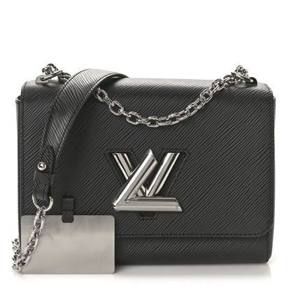 Louis Vuitton Epi Twist Shoulder Bag MM Black 3 of 10