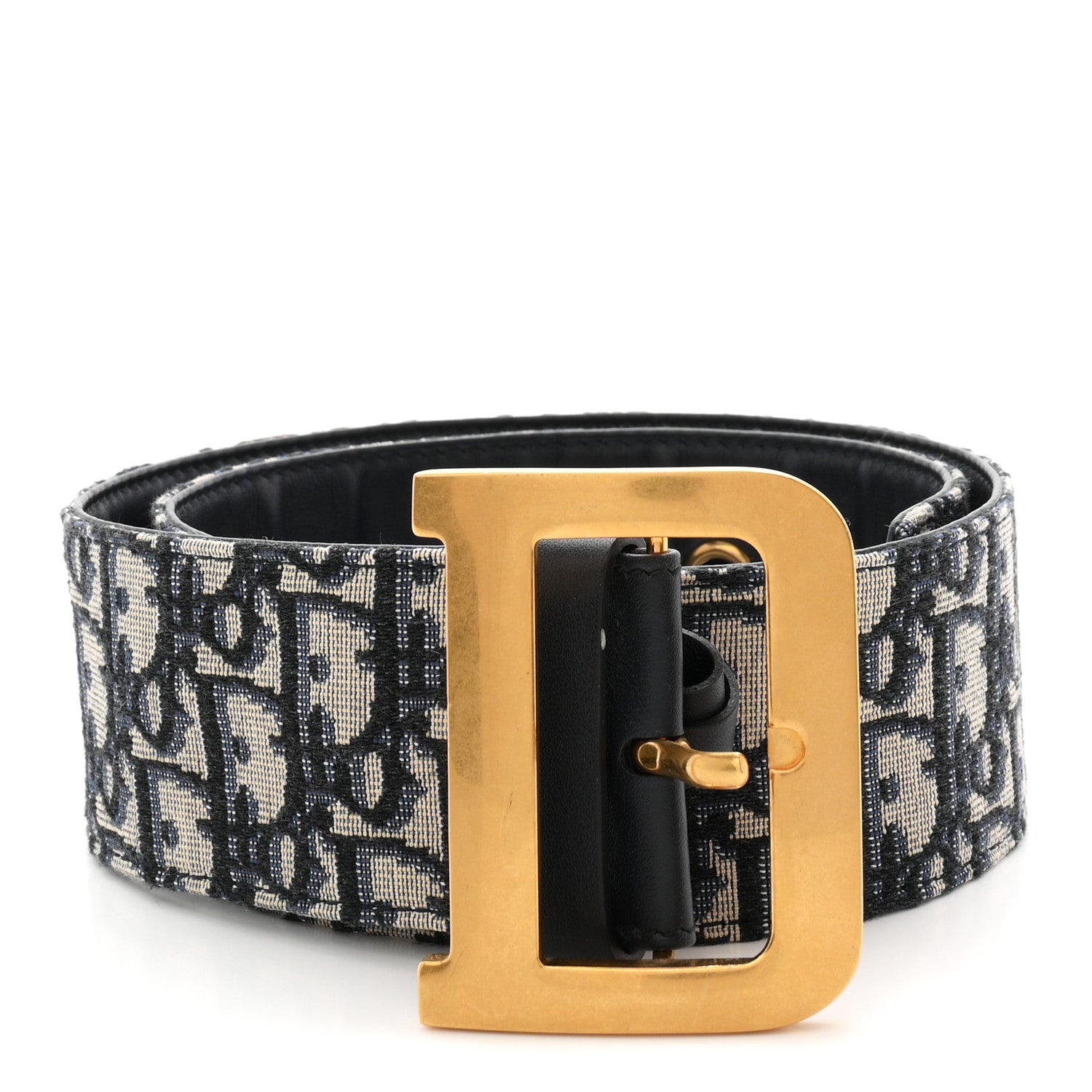 Christian Dior Oblique Diorquake Belt 75 30 Blue Multi 1 of 6
