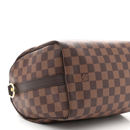 Louis Vuitton Damier Ebene Speedy Bandouliere 25 8 of 10