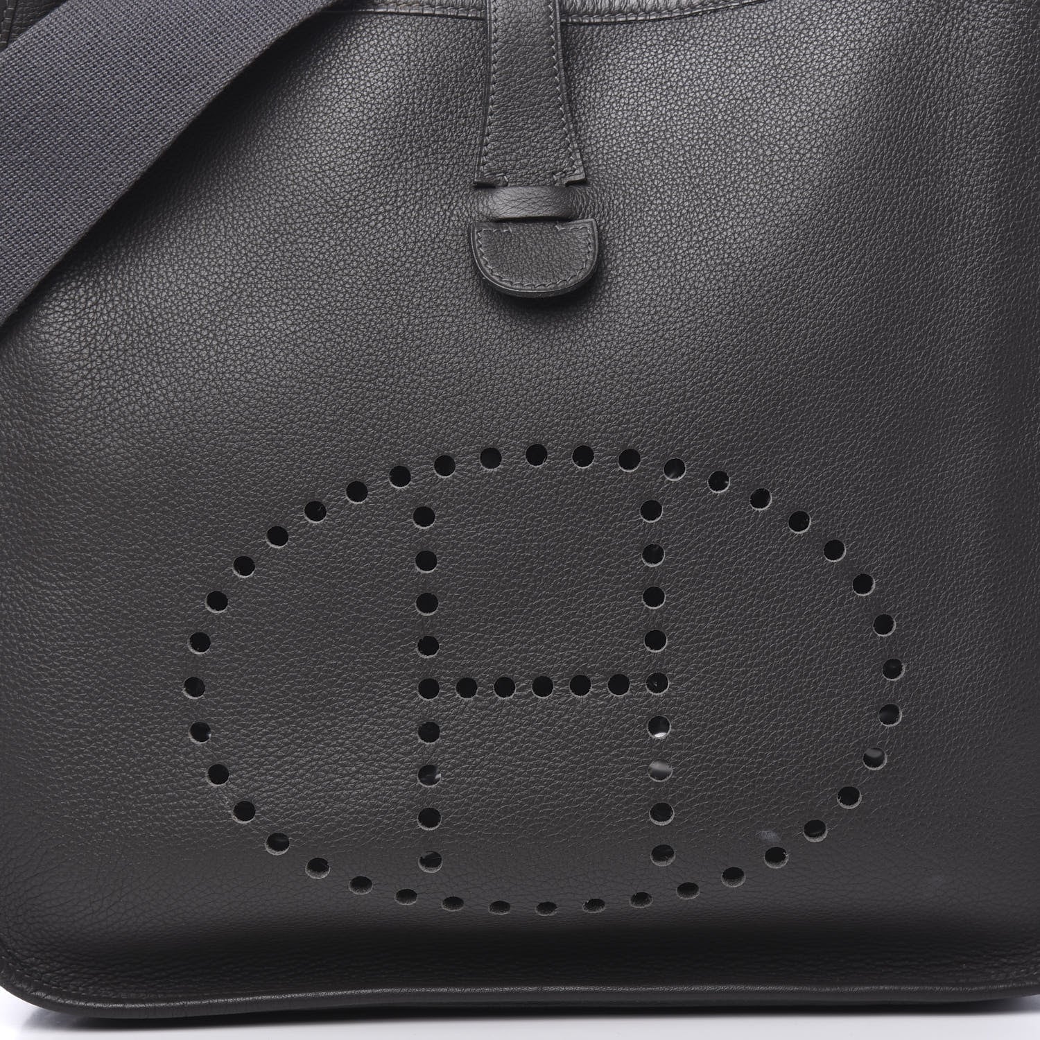 Hermes Taurillon Clemence Evelyne PM Graphite 10 of 10