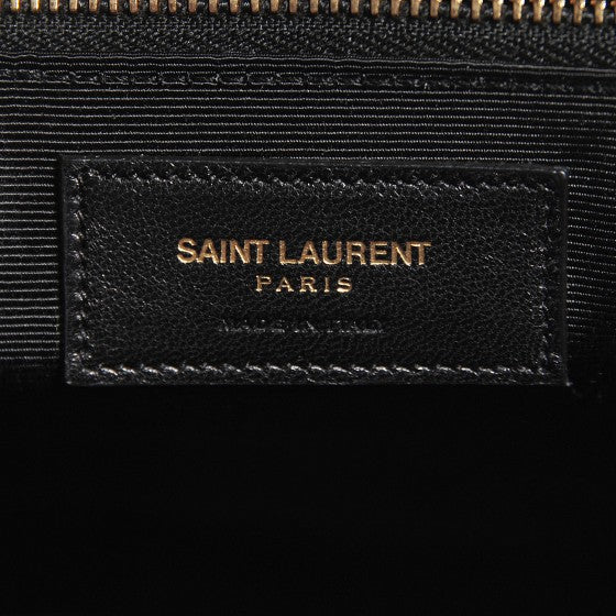 Saint Laurent Grained Calfskin Small Classic Sac De Jour Bordeaux 6 of 18