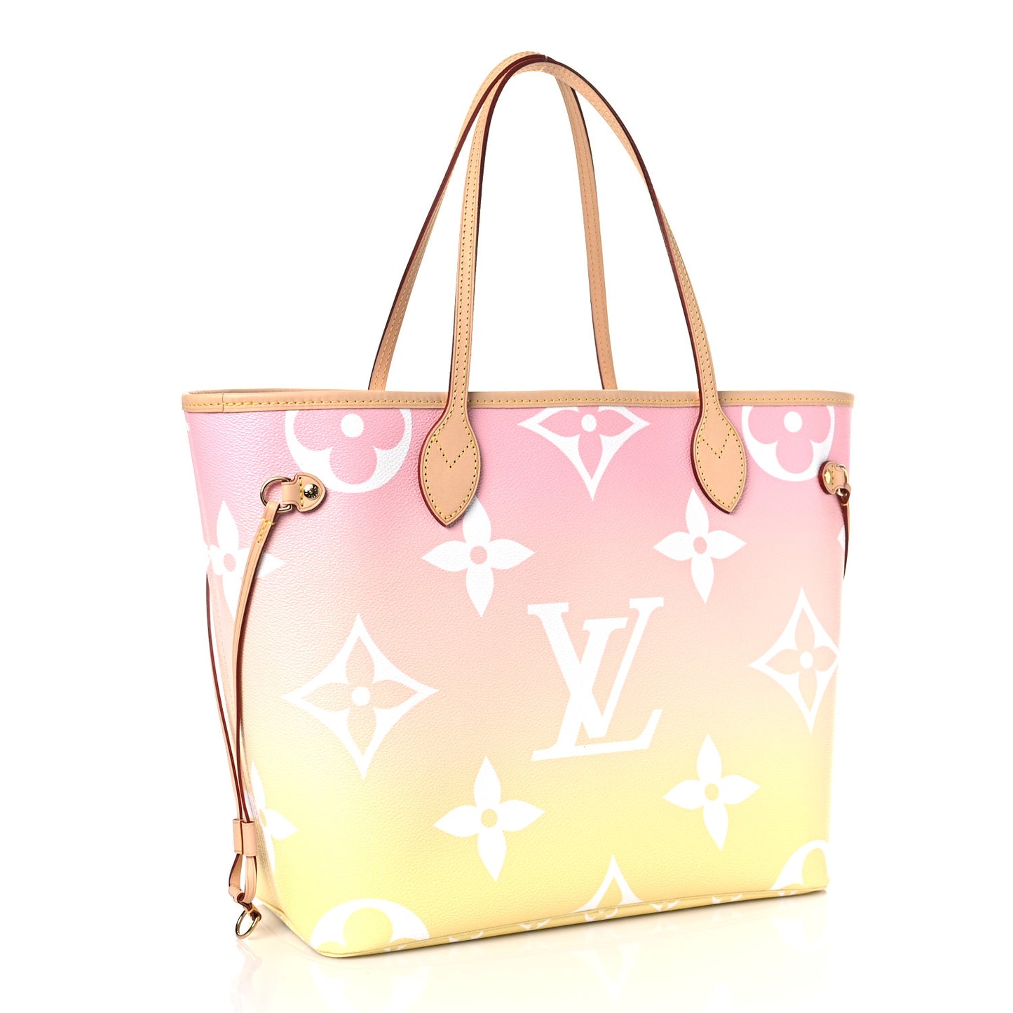 Monogram Giant By The Pool Neverfull MM Light Pink