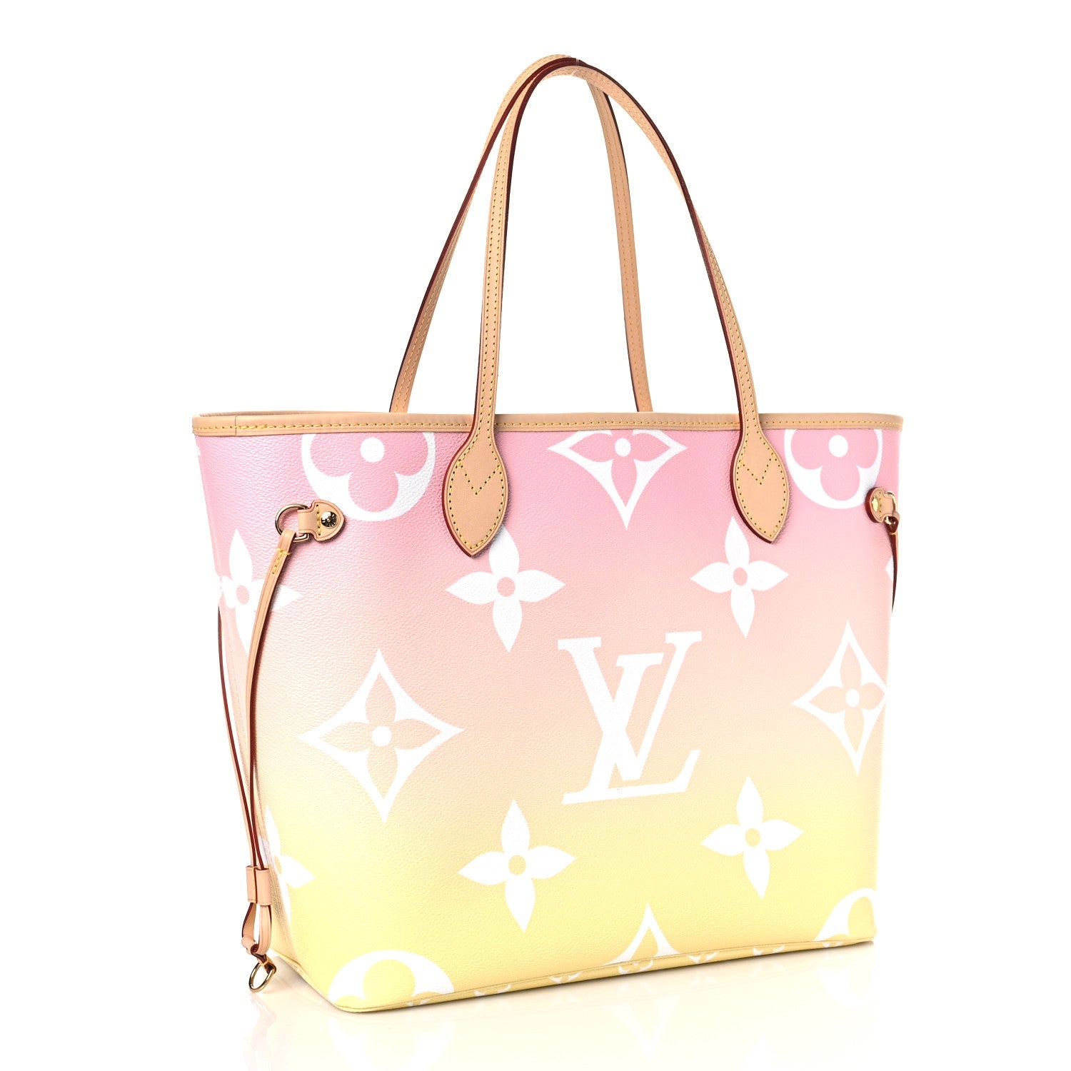 Louis Vuitton Monogram Giant By The Pool Neverfull MM Light Pink 4 of 9
