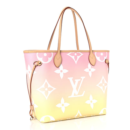 Louis Vuitton Monogram Giant By The Pool Neverfull MM Light Pink 4 of 9