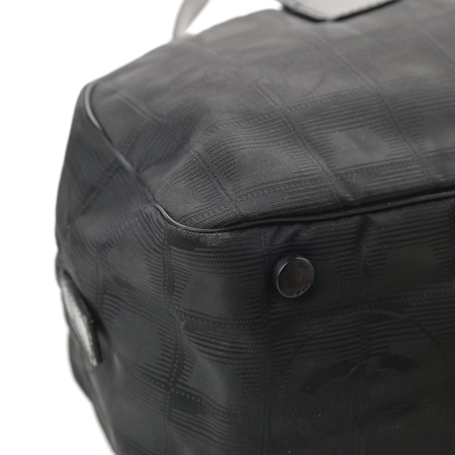 Nylon Travel Bowler Black