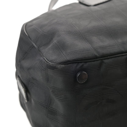 Chanel Nylon Travel Bowler Black 12 of 17