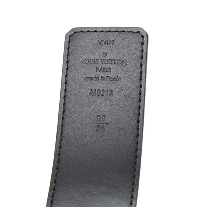 Louis Vuitton Damier Graphite 40mm LV Initiales Belt 90 36 5 of 6