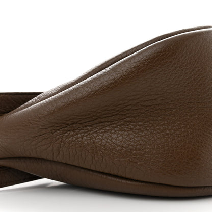 The Row Grained Calfskin Small Slouchy Banana Bag Muschio 9 of 14