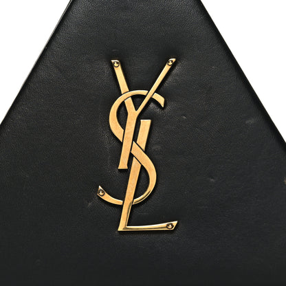 Saint Laurent Lambskin Pyramid Clutch Black 7 of 10