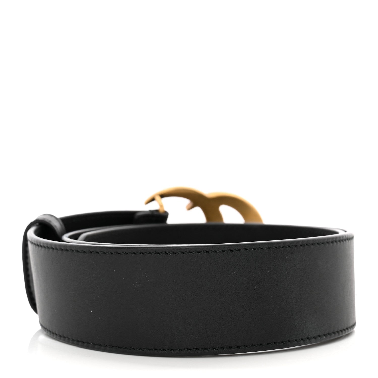 Gucci Calfskin Double G 40mm Belt 70 28 Black 2 of 7