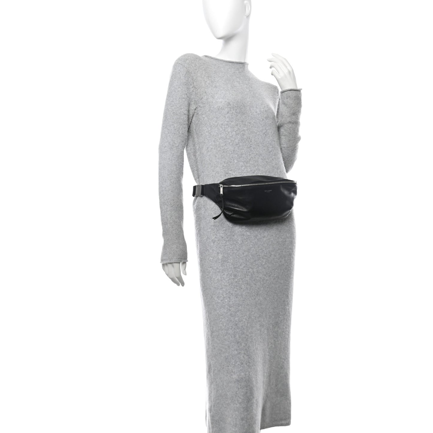 Calfskin Belt Bag Black