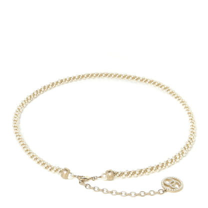 Chanel Pearl CC Trimmings Fancy Belt 80 32 Pearly White 2 of 5