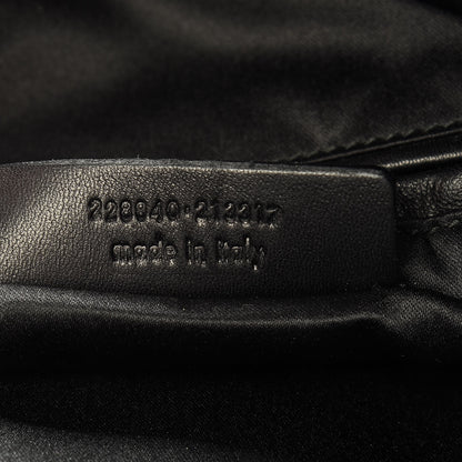 Saint Laurent Goatskin Large Roady Hobo Navy 7 of 12