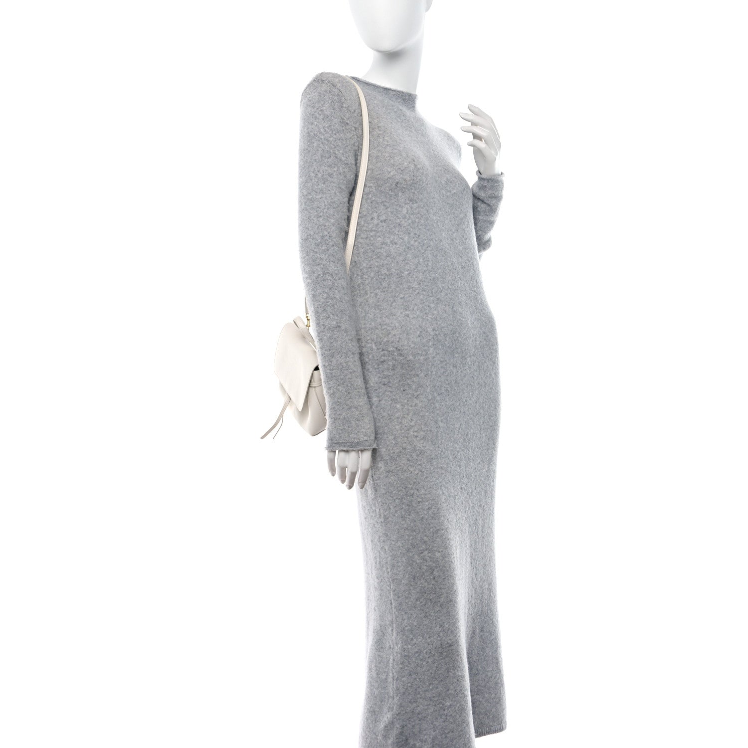 Mansur Gavriel Calfskin Mini Lady Bag White 2 of 11