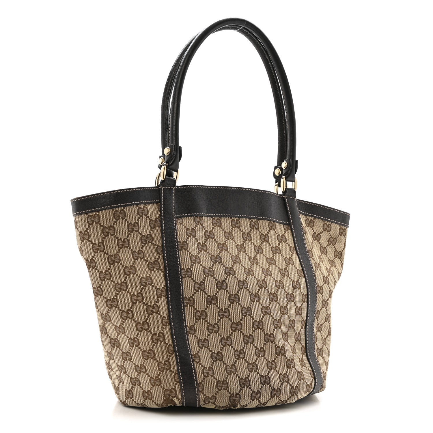Gucci Monogram Medium D Gold Ring  Brown 3 of 12