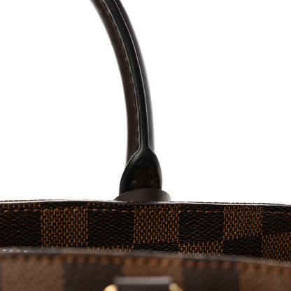 Louis Vuitton Cuir Taurillon Damier Ebene Normandy Black 12 of 13