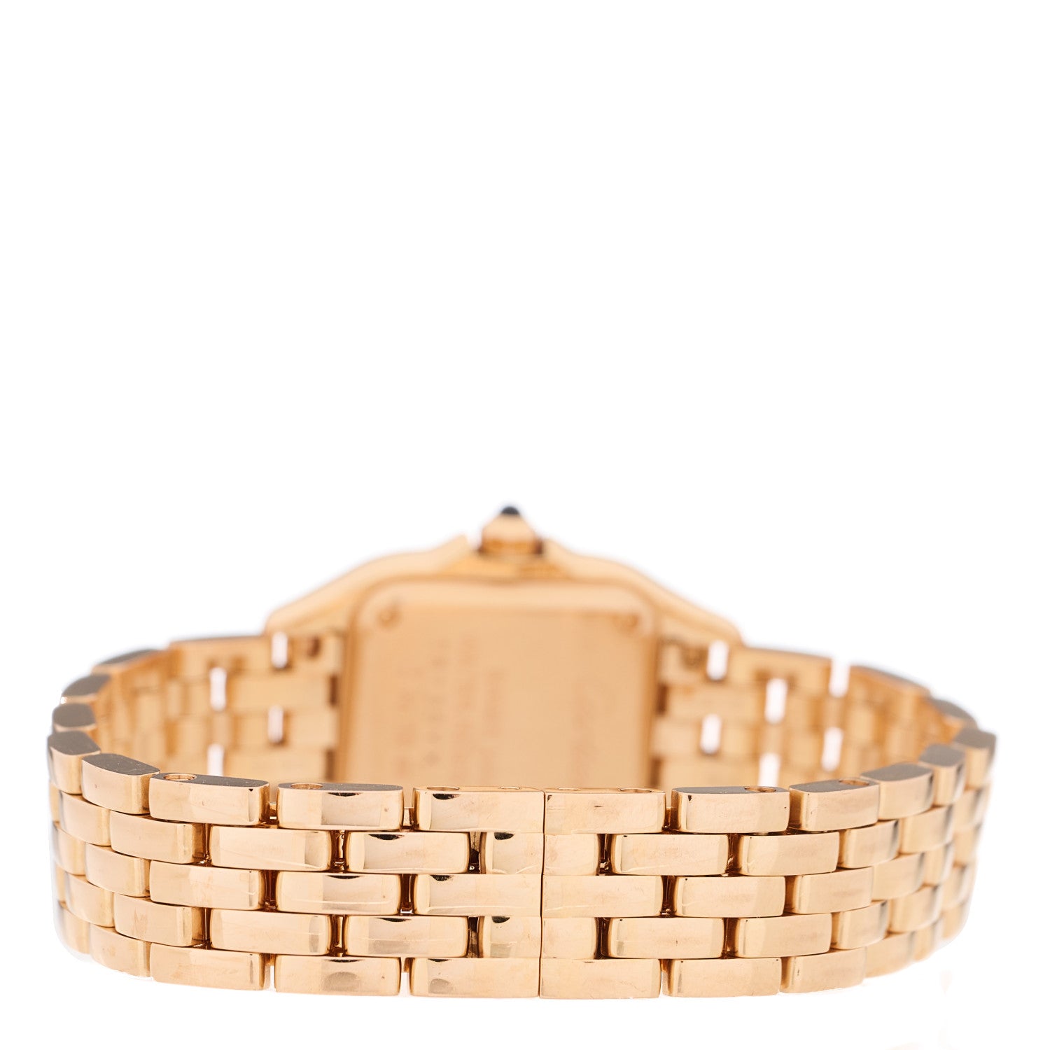 Cartier 18K Pink Gold 22mm Panthere Quartz Watch 3 of 4