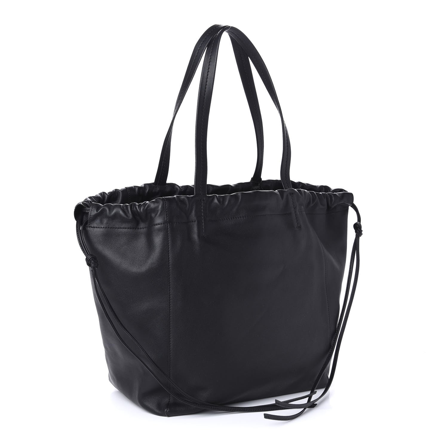 Celine Smooth Calfskin Small Coulisse Cabas Black 4 of 10