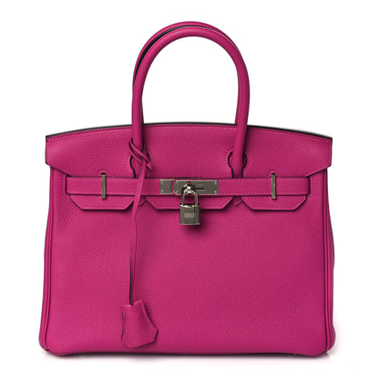 Hermes Togo Birkin 30 Rose Pourpre 1 of 9