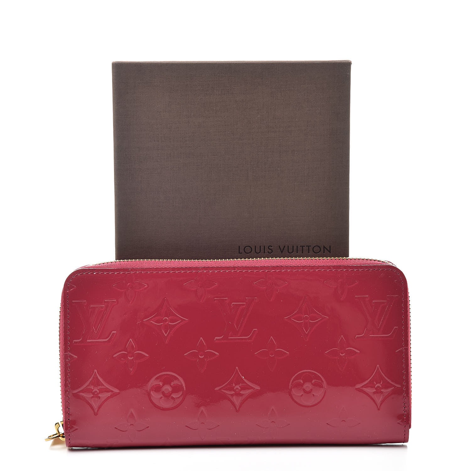 Louis Vuitton Vernis Zippy Wallet Rose Indien 8 of 8