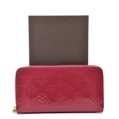 Louis Vuitton Vernis Zippy Wallet Rose Indien 8 of 8