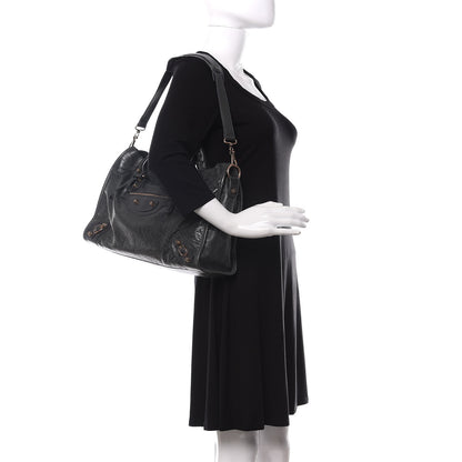 Balenciaga Agneau Giant 12 Rose Gold Hardware City Anthracite 2 of 10