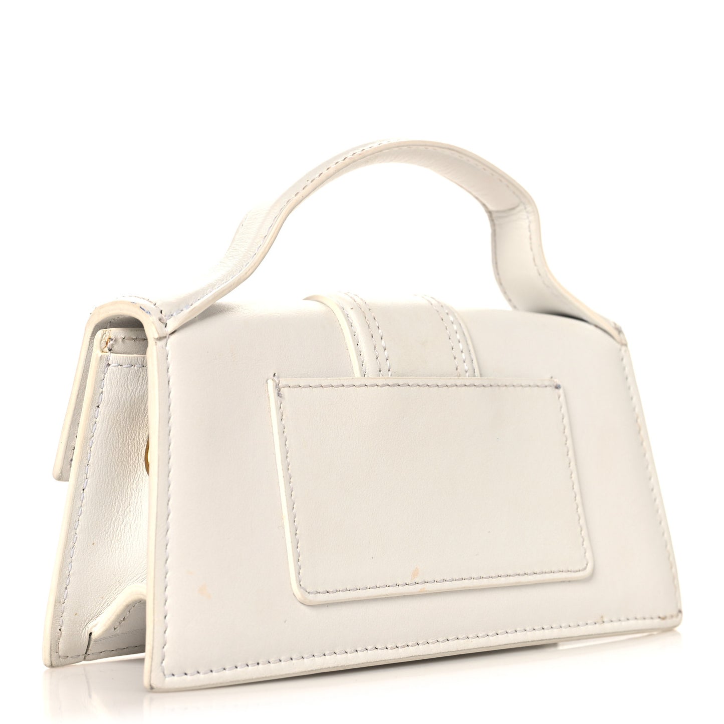Smooth Calfskin Le Bambino White