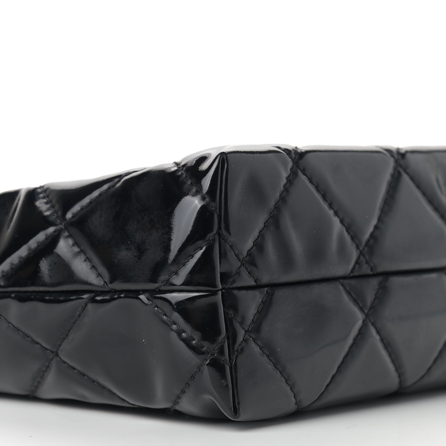 Chanel Vinyl Quilted In the Business Flap Bag Black 15 of 16