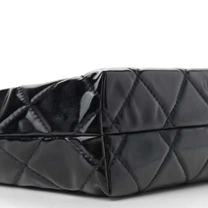 Chanel Vinyl Quilted In the Business Flap Bag Black 15 of 16