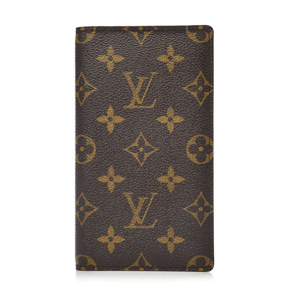 Louis Vuitton Monogram Checkbook Holder Case Wallet 1 of 6