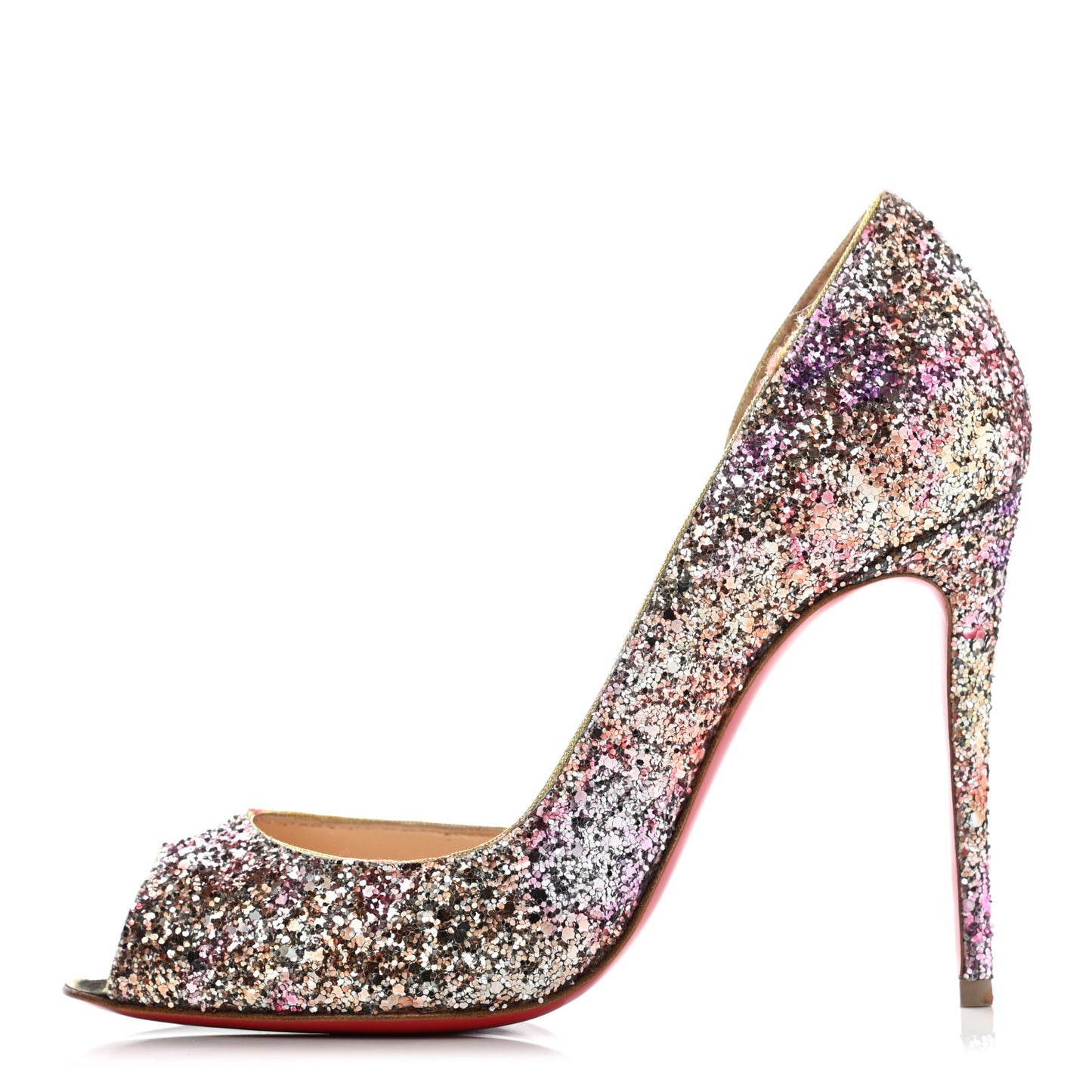 Glitter Demi You 100 Pumps 35 Rosette Gold