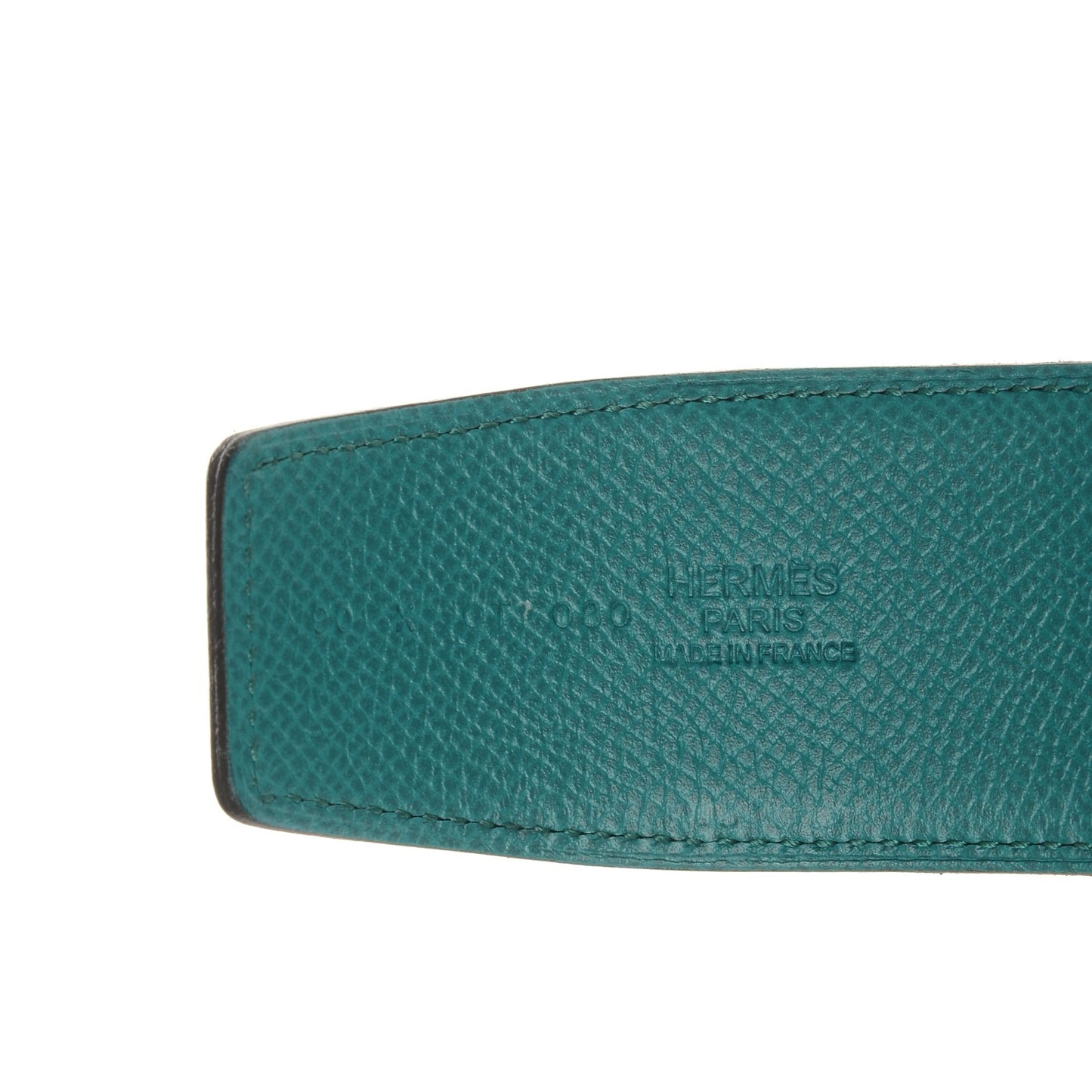 Epsom 40mm Idem Belt 90 Bleu Indigo Malachite