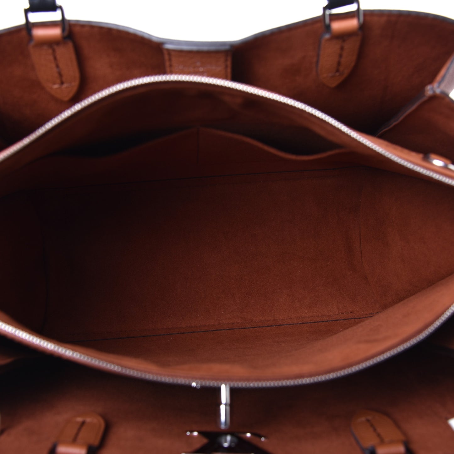 Calfskin Lockmeto Caramel Creme Black