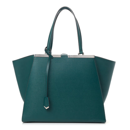 Fendi VItello Elite Flamingo Large 3Jours Tote Oceano 1 of 10