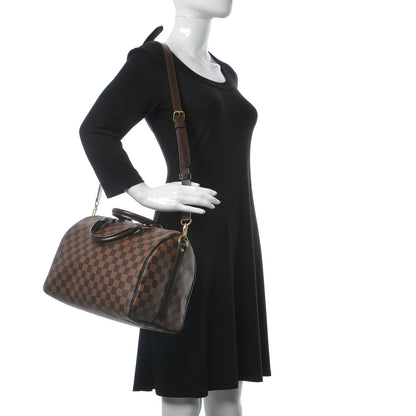 Louis Vuitton Damier Ebene Speedy Bandouliere 30 3 of 8