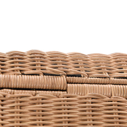 Saint Laurent Wicker Small Monogram Kate Satchel Naturale 10 of 10