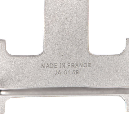 Hermes Palladium Guilloche 32mm H Belt Buckle 3 of 3