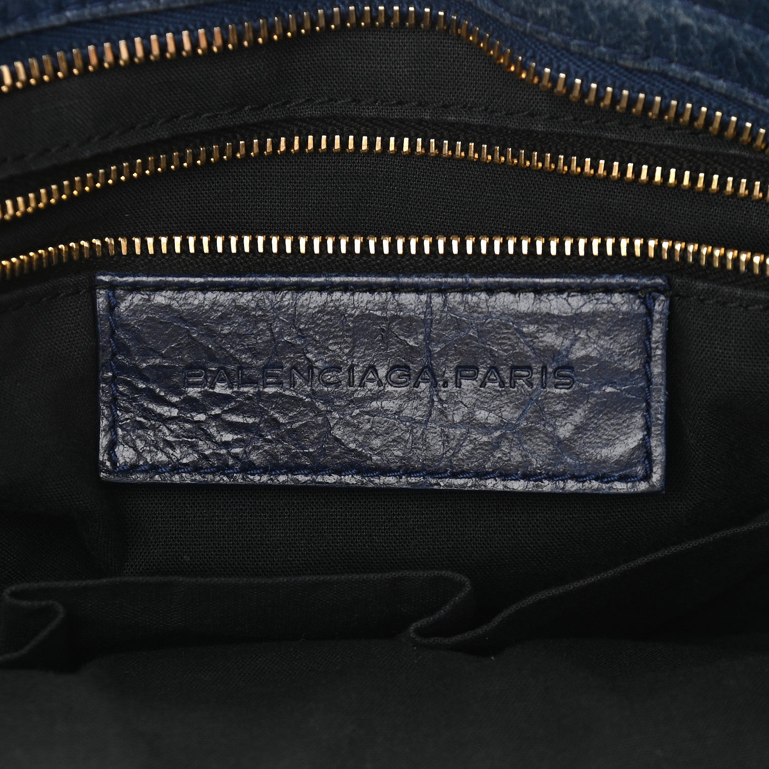 Balenciaga Agneau Giant 12 Gold Hardware City Bleu Mineral 6 of 9