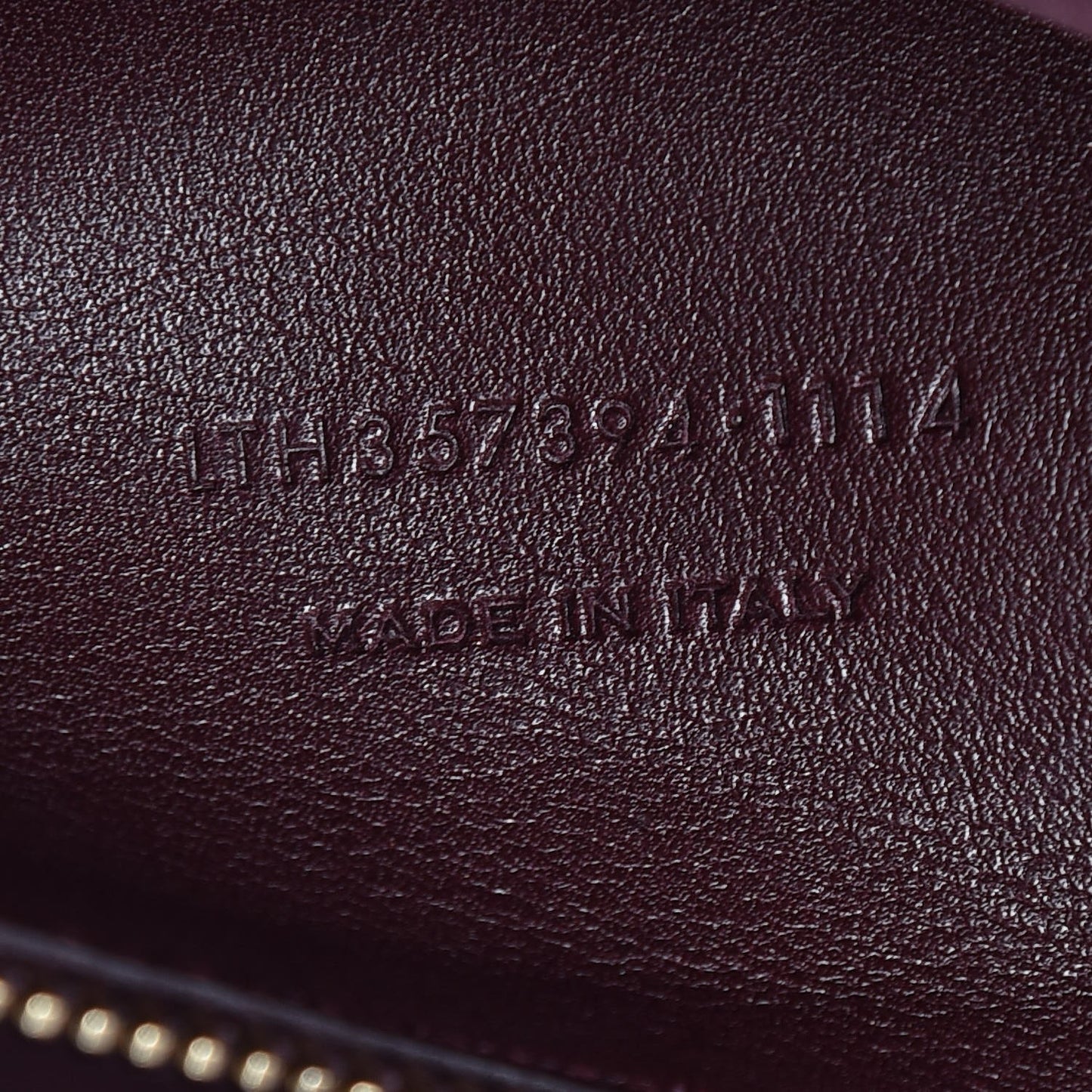 Calfskin Medium Monogram Cabas Bordeaux