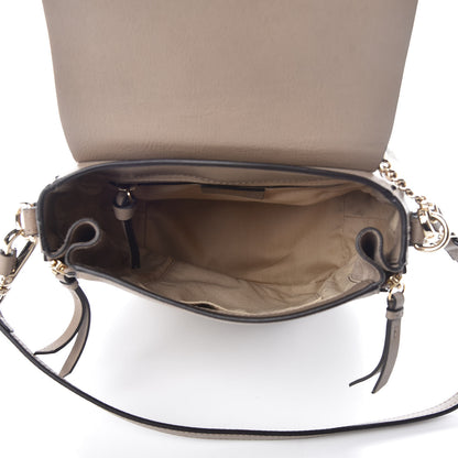 Chloe Suede Calfskin Small Faye Backpack Motty Grey 4 of 10