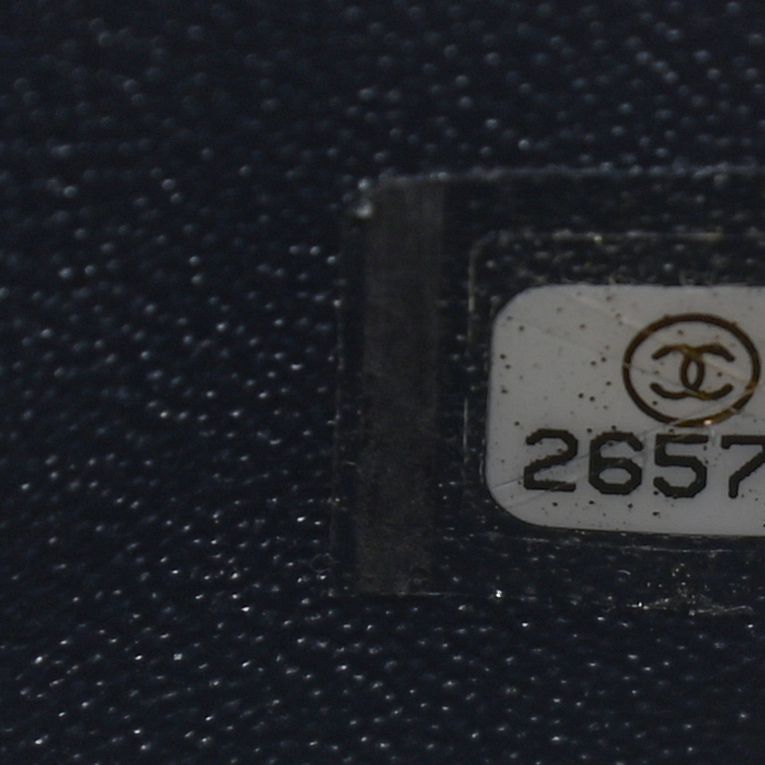 Chanel Caviar Quilted Medium Double Flap Navy 7 of 12