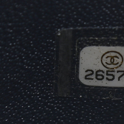 Chanel Caviar Quilted Medium Double Flap Navy 7 of 12