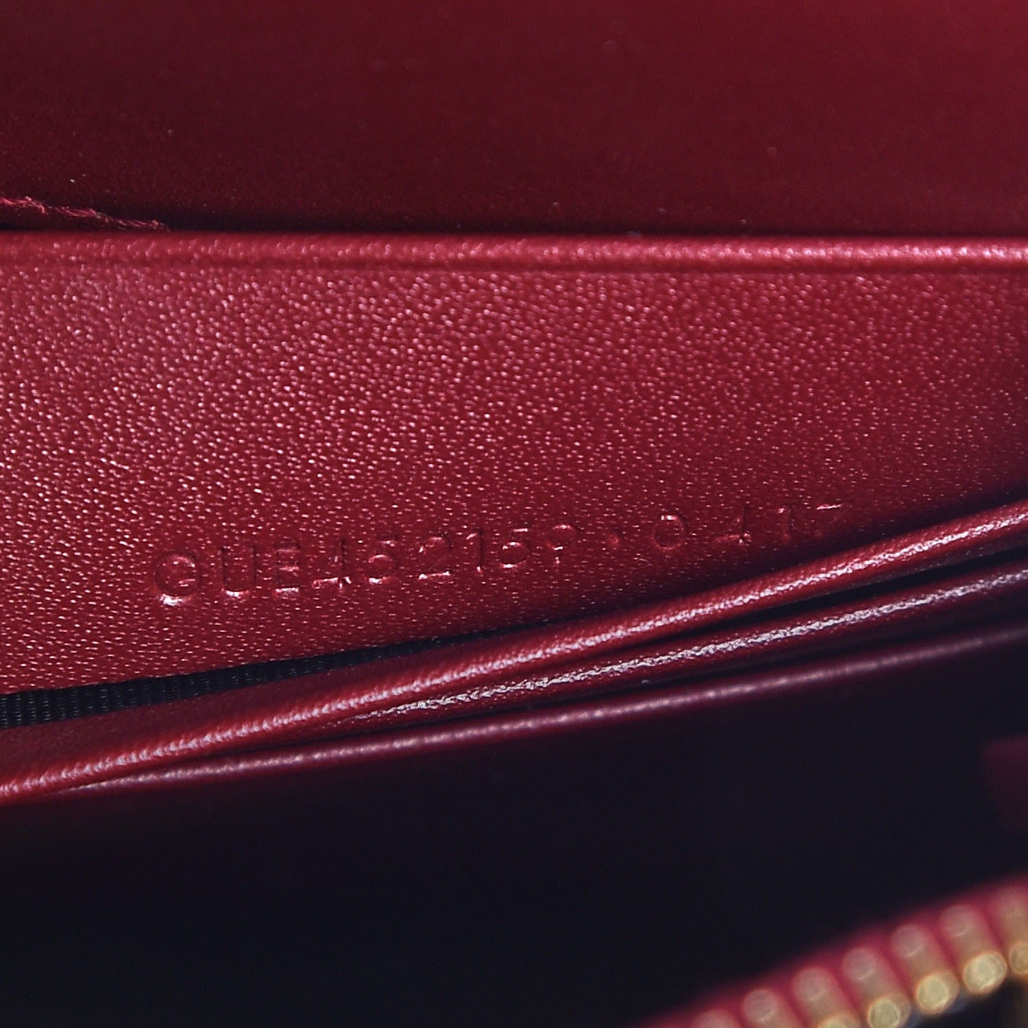 Saint Laurent Smooth Calfskin Classic Monogram Kate Tassel Chain Wallet Pallisandre 8 of 9