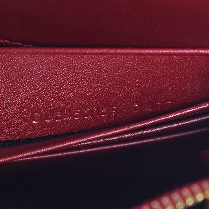 Saint Laurent Smooth Calfskin Classic Monogram Kate Tassel Chain Wallet Pallisandre 8 of 9