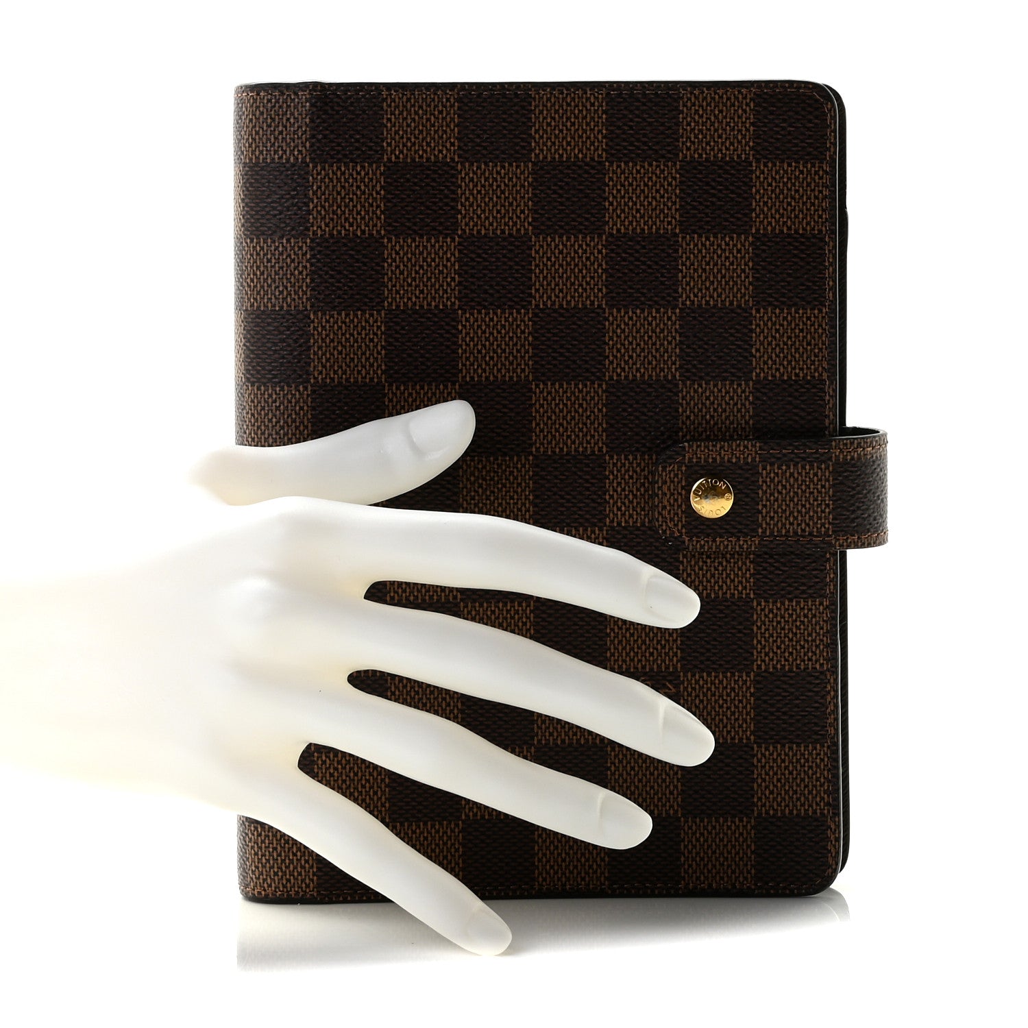 Louis Vuitton Damier Ebene Medium Ring Agenda Cover 2 of 7