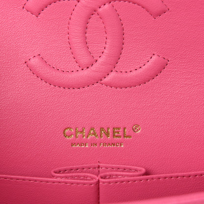 Chanel Caviar Quilted Medium Double Flap Pink 8 of 11